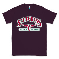 Plum Saltgrass Steakhouse Classic Tee - linhVisuals