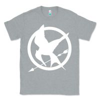 Heather Grey The Hunger Games Trilogy Classic Tee - linhVisuals