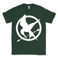 Sports Green The Hunger Games Trilogy Classic Tee - linhVisuals