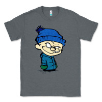 Charcoal Heather calvin Classic Tee - linhVisuals