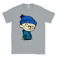 Heather Grey calvin Classic Tee - linhVisuals