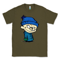Army Green calvin Classic Tee - linhVisuals