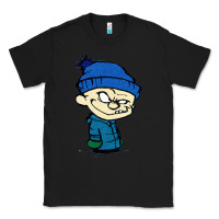 Black calvin Classic Tee - linhVisuals
