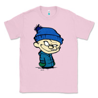 Bubblegum Pink calvin Classic Tee - linhVisuals