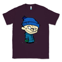 Plum calvin Classic Tee - linhVisuals