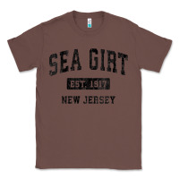 Chestnut womens sea girt new jersey nj vintage sports design black design v nec Classic Tee - linhVisuals