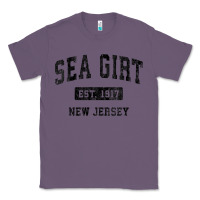 Lavender womens sea girt new jersey nj vintage sports design black design v nec Classic Tee - linhVisuals
