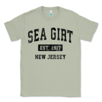 Matcha womens sea girt new jersey nj vintage sports design black design v nec Classic Tee - linhVisuals