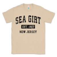 Mushroom womens sea girt new jersey nj vintage sports design black design v nec Classic Tee - linhVisuals
