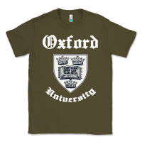 Army Green vintage oxford university 80s 90s Classic Tee - linhVisuals
