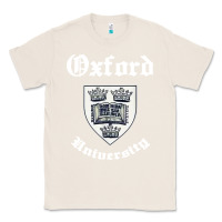 Natural vintage oxford university 80s 90s Classic Tee - linhVisuals