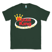 Sports Green pizza king cowboy Classic Tee - linhVisuals
