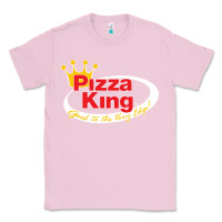 Bubblegum Pink pizza king cowboy Classic Tee - linhVisuals