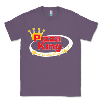 Lavender pizza king cowboy Classic Tee - linhVisuals
