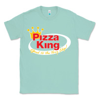 Seafoam pizza king cowboy Classic Tee - linhVisuals
