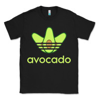 Black newavocado originals three stripes Classic Tee - linhVisuals