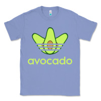 Colony Blue newavocado originals three stripes Classic Tee - linhVisuals