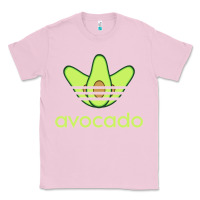 Bubblegum Pink newavocado originals three stripes Classic Tee - linhVisuals