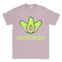 Lilac newavocado originals three stripes Classic Tee - linhVisuals