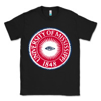 Black university of mississippi seal Classic Tee - linhVisuals