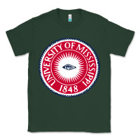 Sports Green university of mississippi seal Classic Tee - linhVisuals