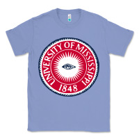 Colony Blue university of mississippi seal Classic Tee - linhVisuals
