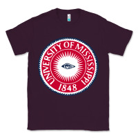 Plum university of mississippi seal Classic Tee - linhVisuals