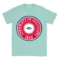Seafoam university of mississippi seal Classic Tee - linhVisuals