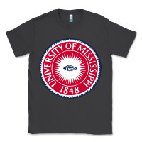 Smoke university of mississippi seal Classic Tee - linhVisuals