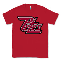 Red peterborough team Classic Tee - linhVisuals