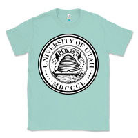 Seafoam university of utah seal Classic Tee - linhVisuals