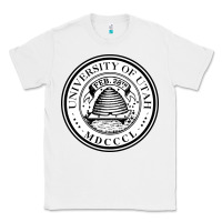 White university of utah seal Classic Tee - linhVisuals