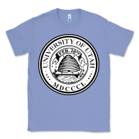 Colony Blue university of utah seal Classic Tee - linhVisuals