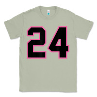 Matcha number 24 sports jersey athlete fan pink black lucky number t shirt Classic Tee - linhVisuals