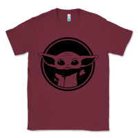 Burgundy newbaby yoda 01 Classic Tee - linhVisuals