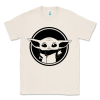 Natural newbaby yoda 01 Classic Tee - linhVisuals
