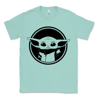 Seafoam newbaby yoda 01 Classic Tee - linhVisuals