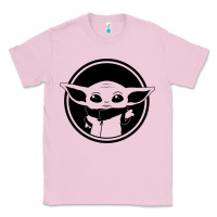 Bubblegum Pink newbaby yoda 01 Classic Tee - linhVisuals