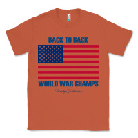 Copper newback to back world war champs back Classic Tee - linhVisuals