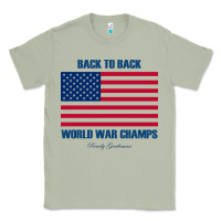 Matcha newback to back world war champs back Classic Tee - linhVisuals