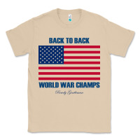 Mushroom newback to back world war champs back Classic Tee - linhVisuals