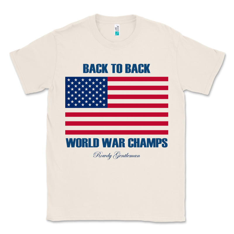 Newback To Back World War Champs Back Classic Tee by linhVisuals | Teevron