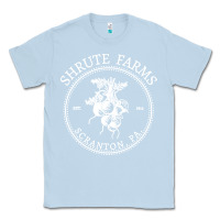 Dusty Blue shrute farms original Classic Tee - linhVisuals