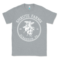 Heather Grey shrute farms original Classic Tee - linhVisuals