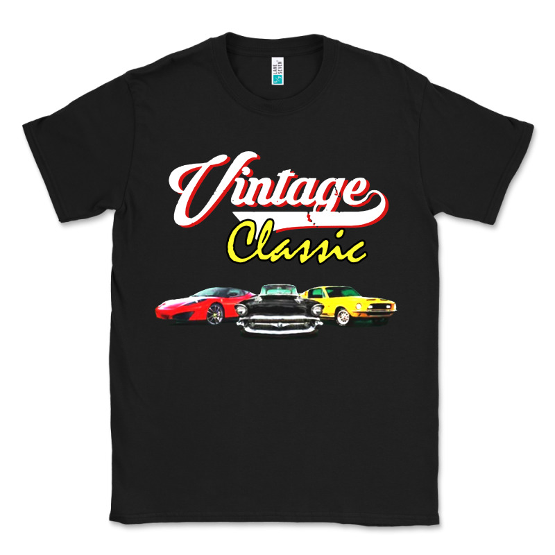 Vintage Classic Oldies Cars Classic Tee by linhVisuals | Teevron