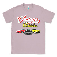 Lilac vintage classic oldies cars Classic Tee - linhVisuals