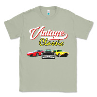 Matcha vintage classic oldies cars Classic Tee - linhVisuals