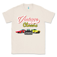 Natural vintage classic oldies cars Classic Tee - linhVisuals