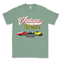 Sage vintage classic oldies cars Classic Tee - linhVisuals