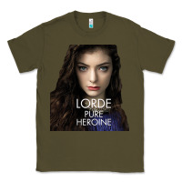 Army Green Lorde Classic Tee - linhVisuals